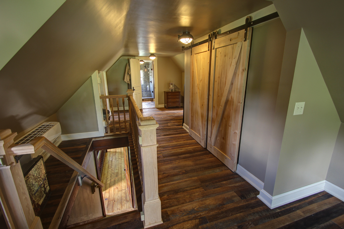 farmhouse master bedroom attic remodel