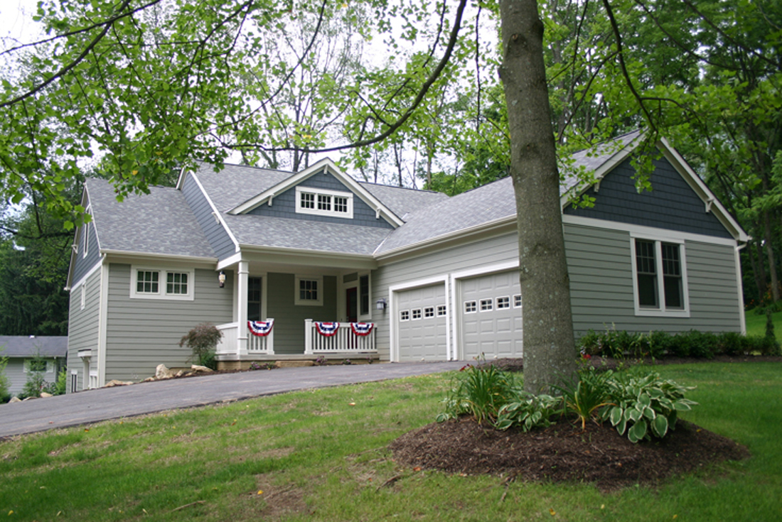 craftsman cottage custom home