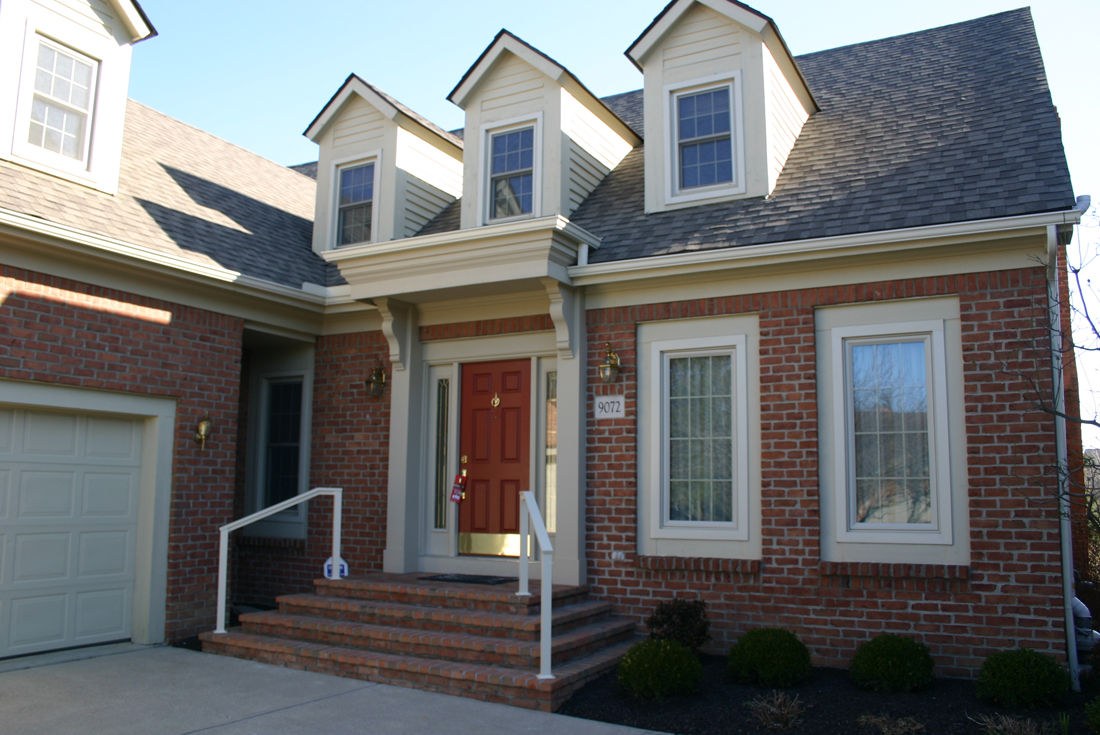 colonial front porch