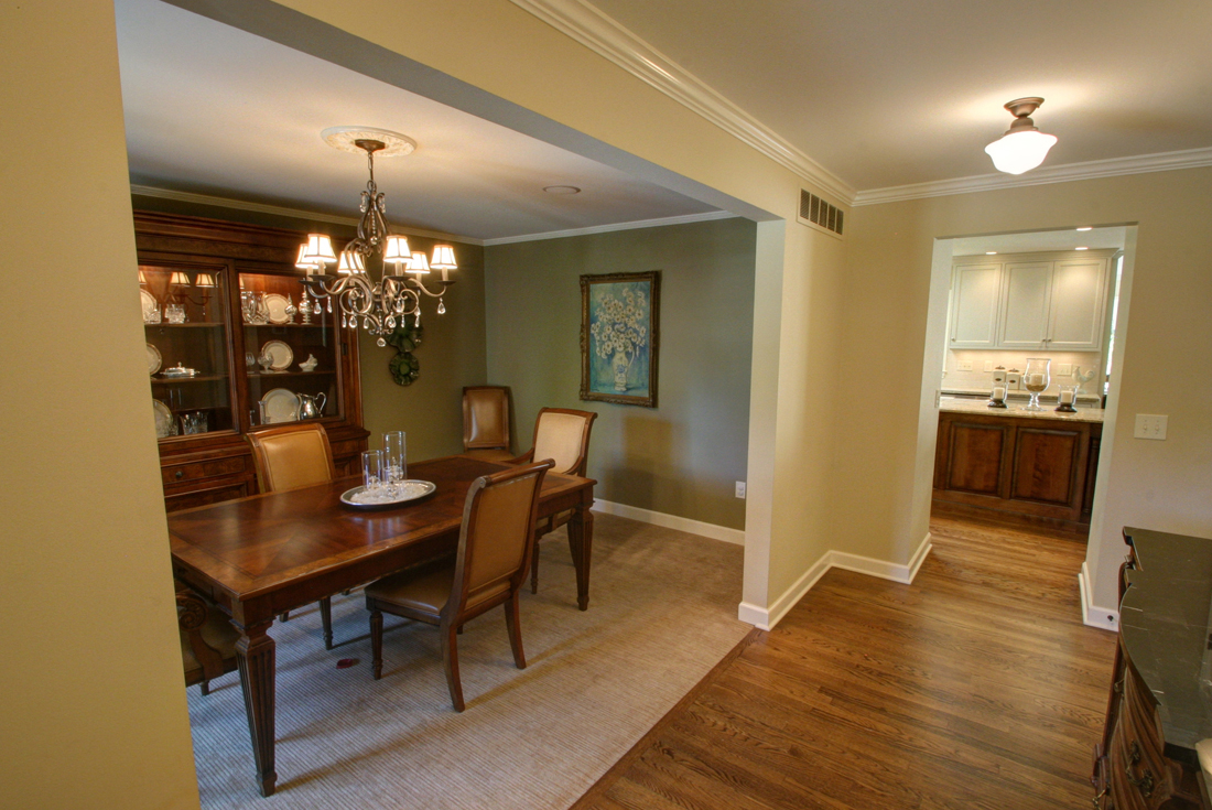 craftsman ranch remodeling dining room