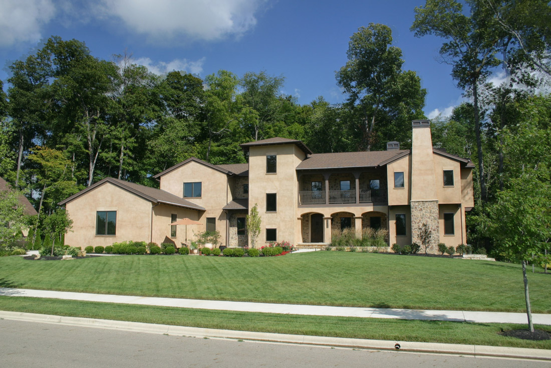 tuscan custom home design