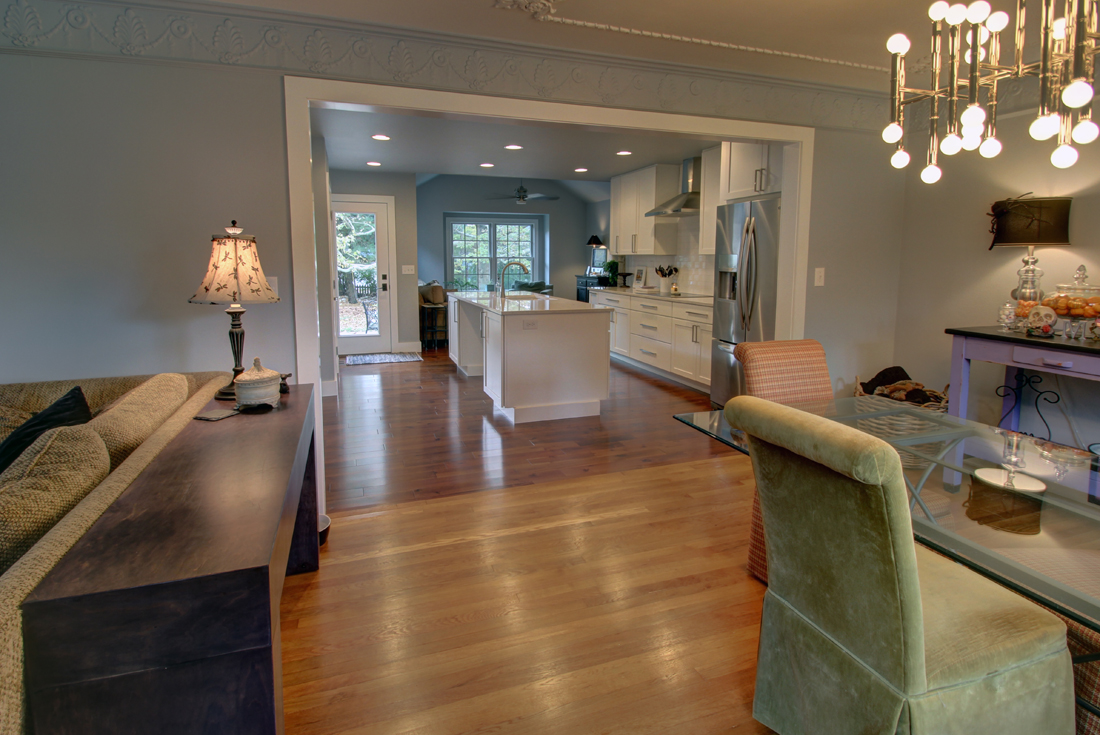 ranch remodel dining room