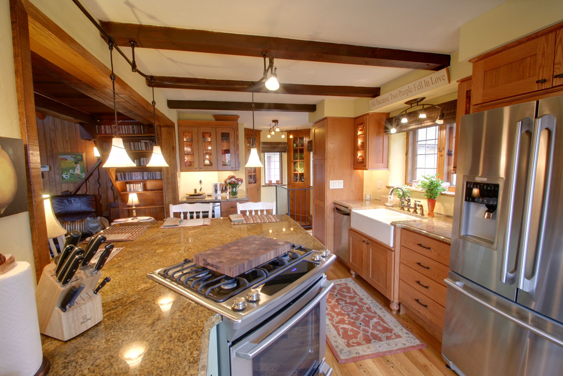 cottage remodel addition kitchen