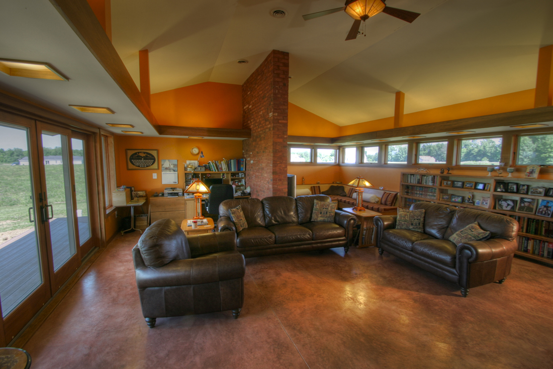 prairie ranch family room