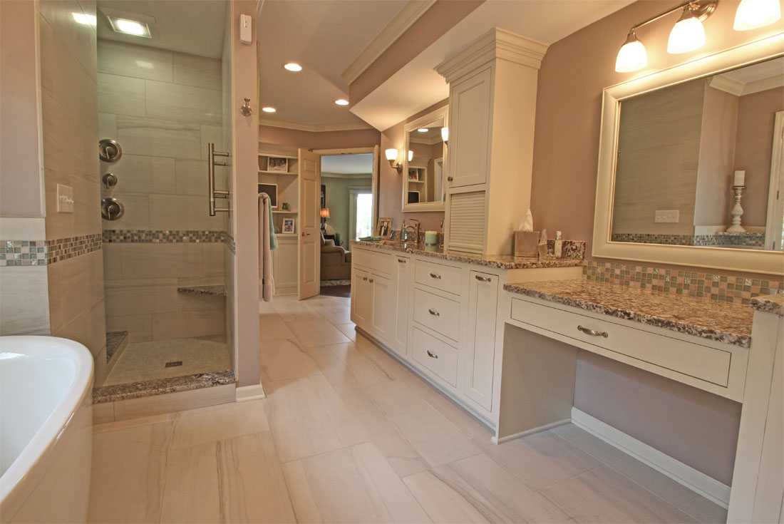 luxury master bath remodel