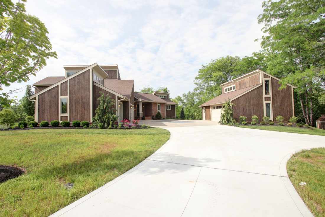 contemporary remodel