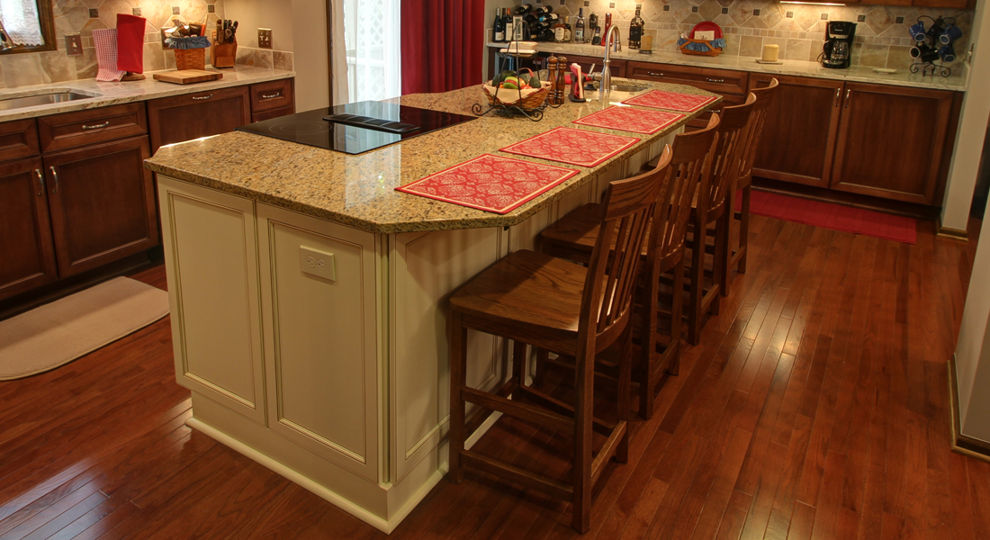 kitchen island height