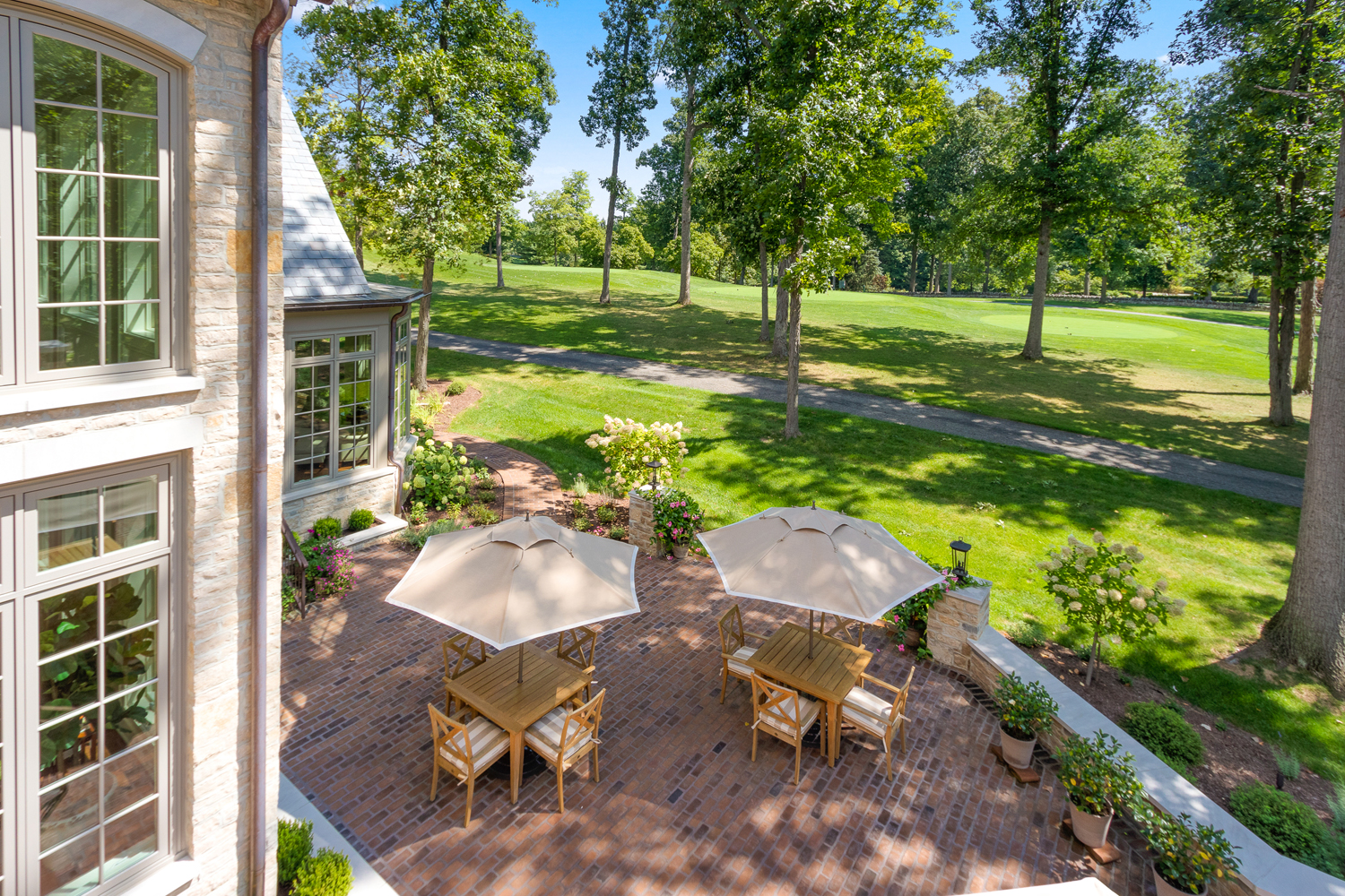 custom luxury golf course home