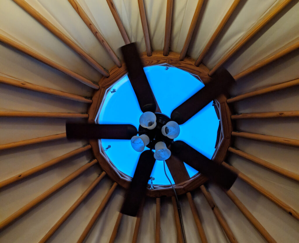 A Night in a yurt