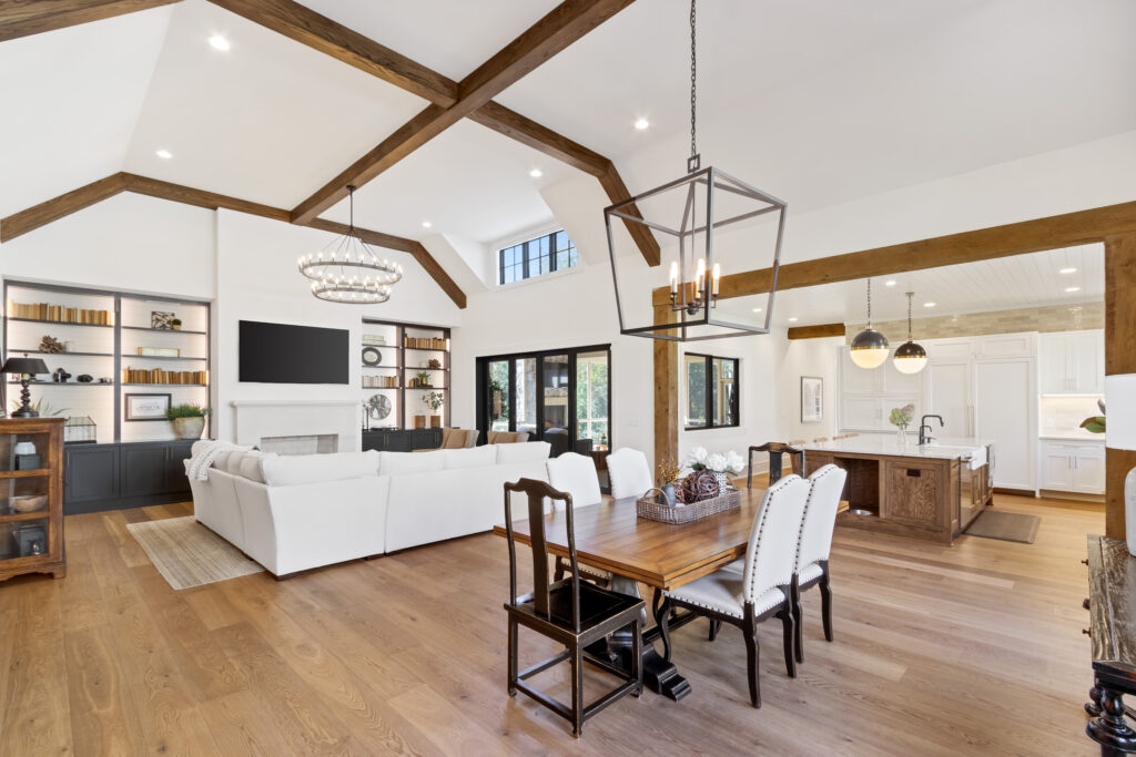 family room empty nester historic district open floor plan