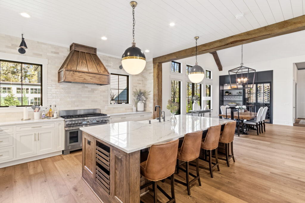 kitchen empty nester historic district open floor plan