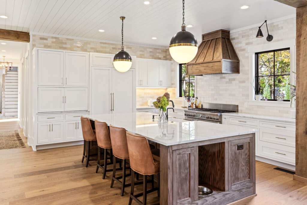 kitchen empty nester historic district open floor plan